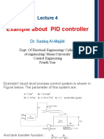 Lecture 4 - PID Controller for Liquid Level Process Control