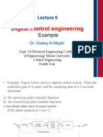 Digital Control Engineering: Example
