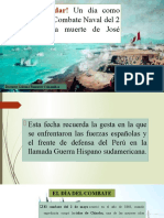 Combate del 2 de mayo y la muerte del héroe José Gálvez