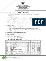 Department of Education: Project Proposal