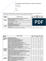 Grila de Evaluare A Lectiei