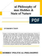 Political Philosophy of Thomas Hobbes & State of Nature