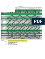 Keterangan: Jadwal Kerja Ini Tidak Dibenarkan Merubah Tanpa Kordinasi HRD