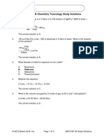 Bowen EHS, Inc.: ASP/CSP 06 Chemistry Toxicology Study Solutions