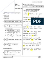 Algebra - Logartirmos