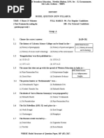 (First 15 Minutes For Reading The Question Paper Only) : History of Science and Technology