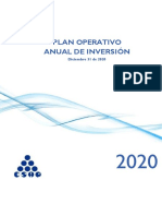 Plan Operativo Anual de Inversión 2020 V5!31!12 2020