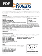 Own The Lane Workout