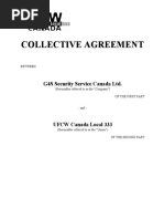 UFCW G4S Collective Agreement Ontario