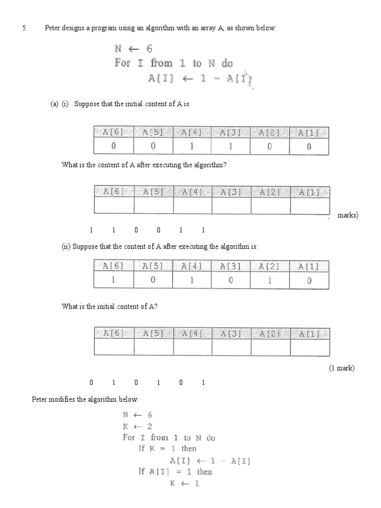 HKDSE ICT 2019 Programming LQ | PDF