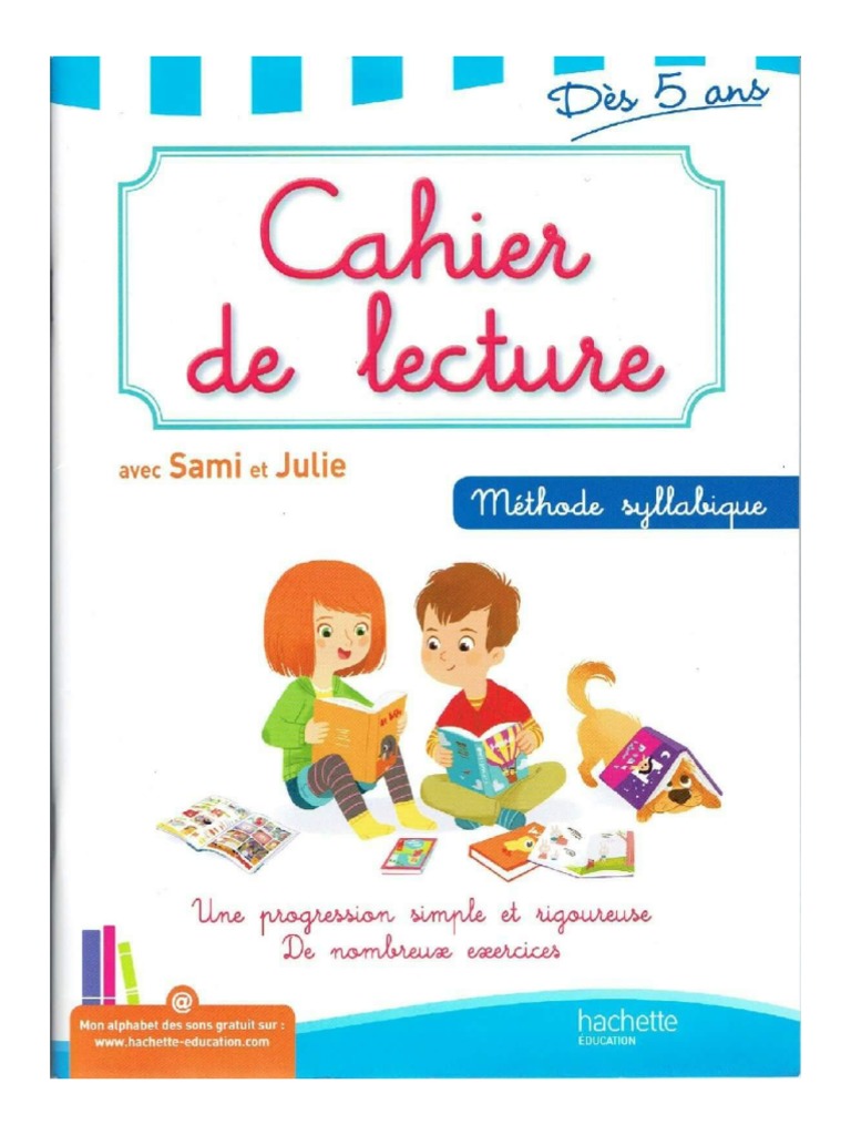 J Apprends à Lire Avec Sami Et Julie Pdf Cahier de Lecture | PDF