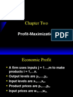 Chapter Two: Profit-Maximization