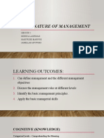 Pck3 Nature of Management