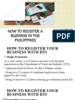 How To Register A Business in The Philippines: A Guide To BIR, DTI, SEC Application and Others