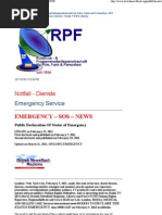 British Newsflash Magazine NOTFALL DIENSTE