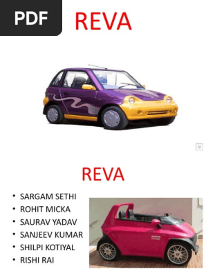 Reva automobile sale