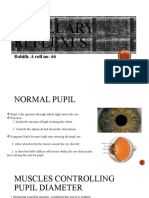 Pupillary Reflexes: Rohith. A Roll No-66