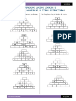 Ejercicios Juegos Logicos Piramides Numericas