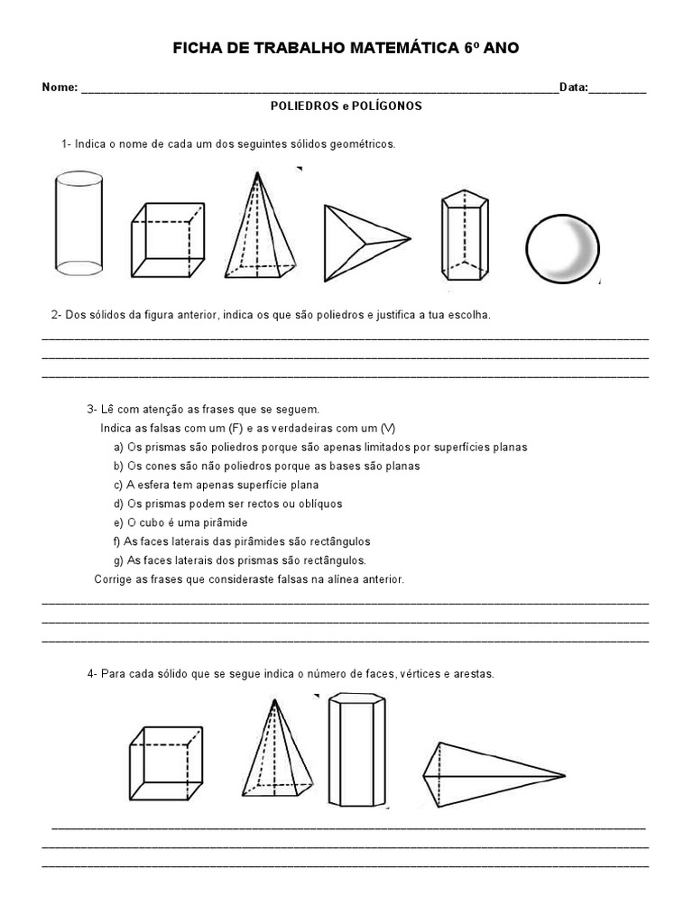 Matematica com Jogos 6º ano Geometria