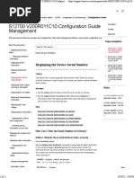 S12700 V200R011C10 Configuration Guide - Device Management: Displaying The Device Serial Number