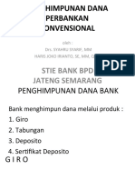 Penghimpunan Dana Perbankan Konvensional