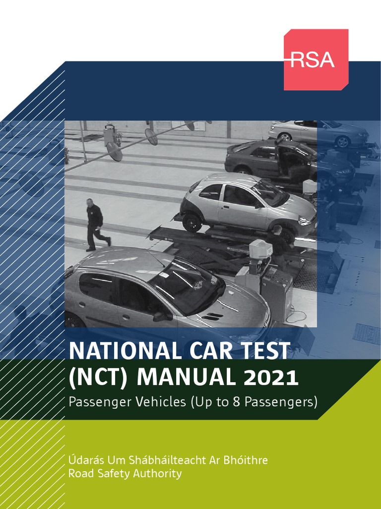 NCT Manual June 2021 PDF Vehicle Registration Plate Corrosion