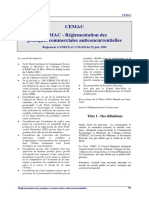 CEMAC Pratiques-Com Anticoncurentielles