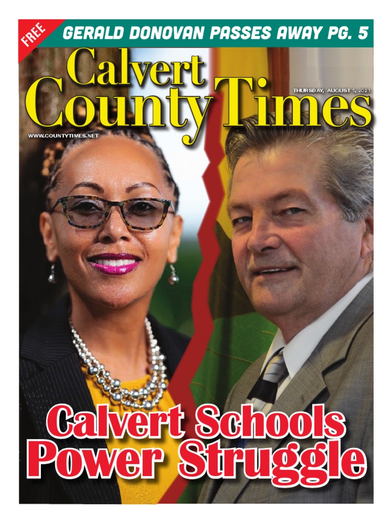 2021-08-05 Calvert County Times image
