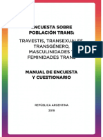 Encuesta Sobre Población Trans - Argentina 2019