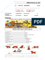 Les Prepositions de Lieu 2 Exercice Grammatical 20148