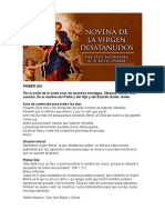 Novena Virgen Desatanudos