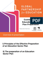 Guidelines To Prepare Credible Education Sector Plan