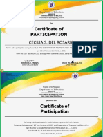 CERTIFICATE Certificate Ouput Slac Ipcrf
