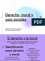 Derecho, Moral y Usos Sociales