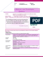 Química 1º Cursotécnico Retroalimentación - TERNARIOS