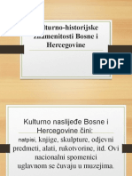 15 Kulturno Historijske Znamenitosti Bosne I Hercegovine