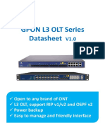 V1600G Series GPON OLT Datasheet V1.0