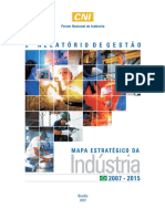 CNI. (2007). 2º Relatório de Gestão - Mapa estratégico da indústria