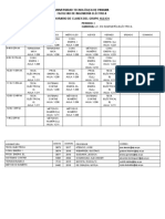 Horario Grupo