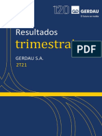 Press Release Do Resultado Da Gerdau Do 2t21