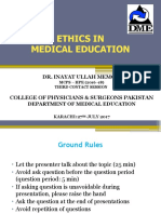 A MCPS HPE Lecture Ethics Med Education