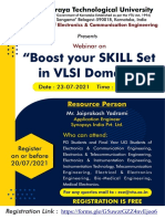 "Boost Your SKILL Set in VLSI Domain": Visvesvaraya Technological University