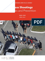 Causes and Prevention: Mass Shootings