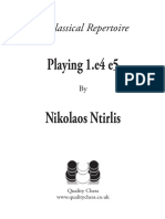 Playing 1.e4 E5 Nikolaos Ntirlis: A Classical Repertoire