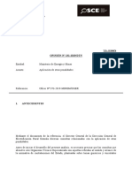 131-2019 - TD. 15104676 - MINISTERIO DE ENERGIA Y MINAS - Aplicación de Otras Penalidades