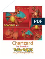 Charizard A4 Lineless