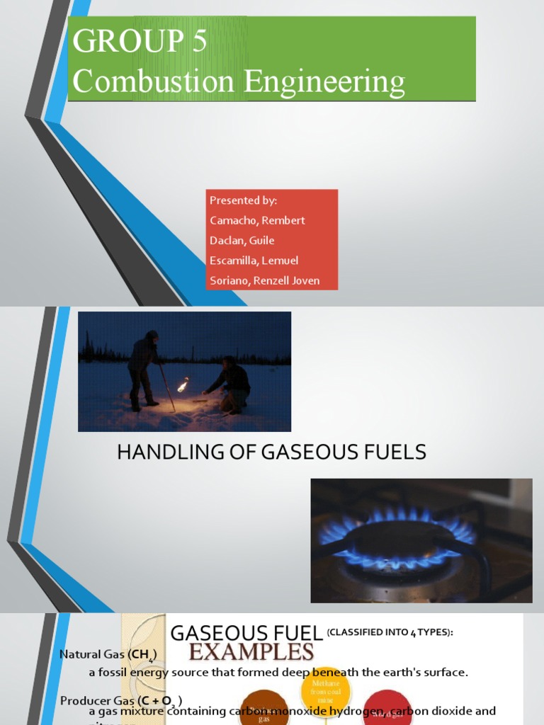 Group 5 Combustion Engineering PDF Fuel Oil Fuels