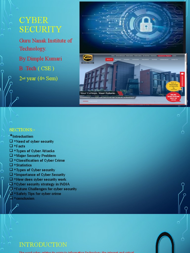 Cyber Security Overview and Strategies | PDF | Security | Computer Security