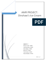 Amr Project: Dinshaw's Ice Cream: Group - 8