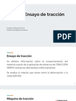 Clase 2 - Ensayo de Tracción